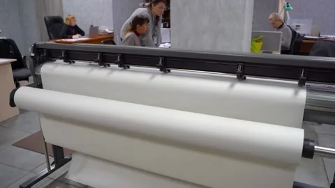 Patterns on paper in garment manufacturing. 스톡 동영상 292221837