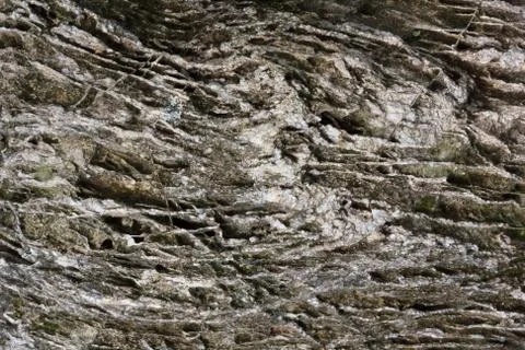 Patterns of rock caused by corrosion. Stock Photos