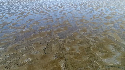 Patterns in the sand- Aerial Stock-Footage 102773321