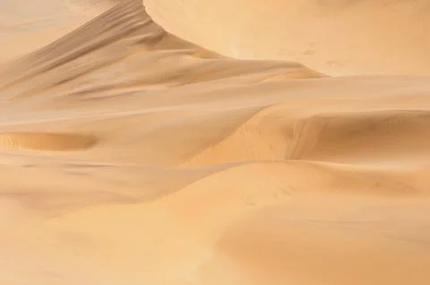 Patterns in the sand of the Namib Stock Photos