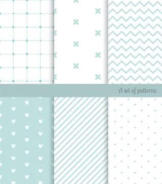 Patterns set Stock Illustration