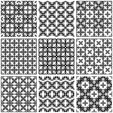 Patterns set Stock Illustration