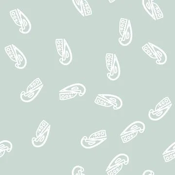 Patterns sewing line vector seamless pattern Stock Illustration