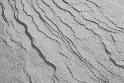 Patterns in the Snow Stock Photos