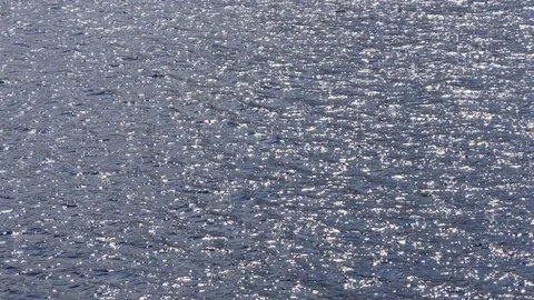 Patterns on the surface of the lake. Stock Footage 80039329