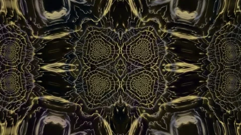 Patterns of swirling lines on a dark background with Stock Footage 340015498