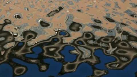 Patterns in water Video stock 74065991
