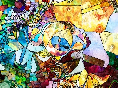 Patterns Without End 스톡 일러스트