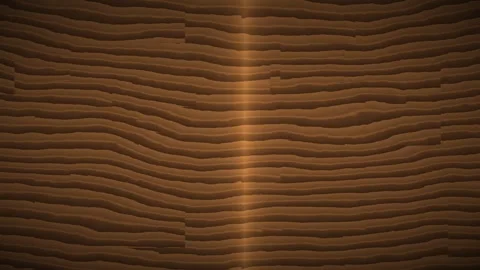 Patterns of wood grain create a natural design in warm Stock Footage 338067074