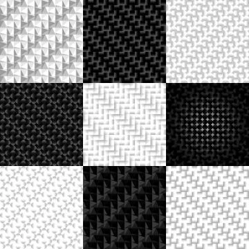 Patterns woven texture Stock-Illustration