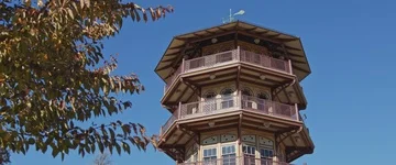 Patterson Park Pagoda Stock Footage 85582298