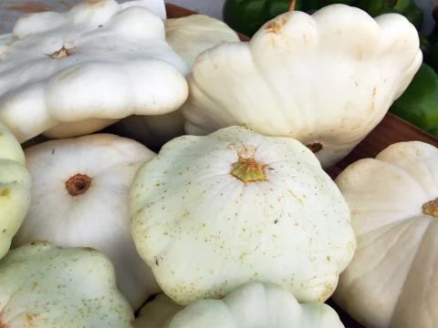 Pattypan Squash Stock Photos