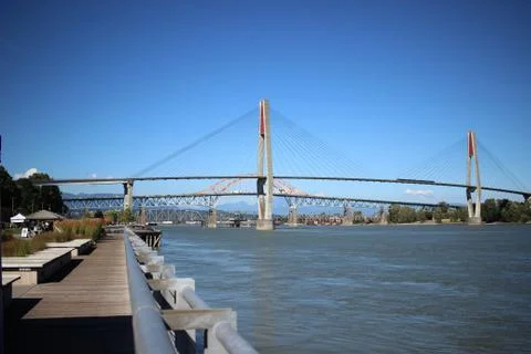 Patullo Bridge 스톡 사진