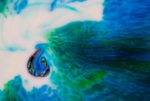 Paua hook Foto stock