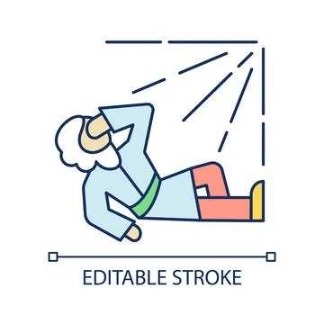 Paul conversion RGB color icon Stock Illustration