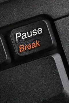Pause Break Stock Photos
