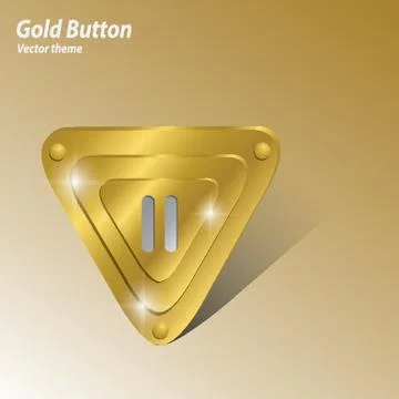 Pause Button Stock Illustration