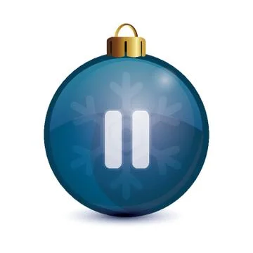 Pause Button Illustrazione stock