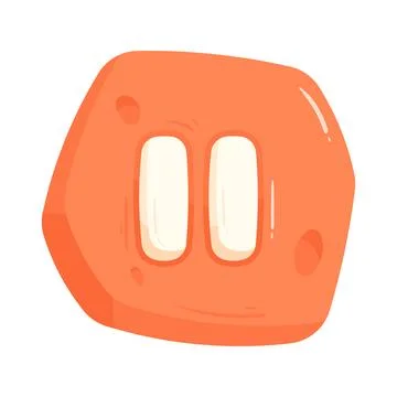 Pause button Stock Illustration