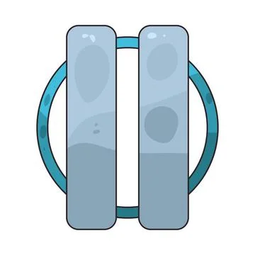 Pause Button illustration Stock Illustration