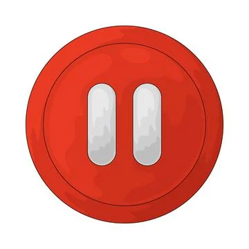 Pause Button illustration Stock Illustration