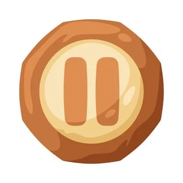 Pause Button illustration Stock Illustration