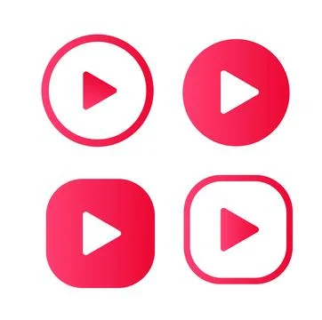 Pause button, Play Icon for Graphic Design Projects. Pause icon in pink 스톡 일러스트