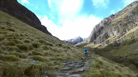 Pausing for a photograph Stock Footage 321462398