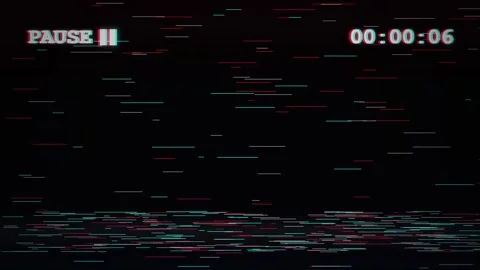Pausing VHS 30 second Stock Footage 335678335