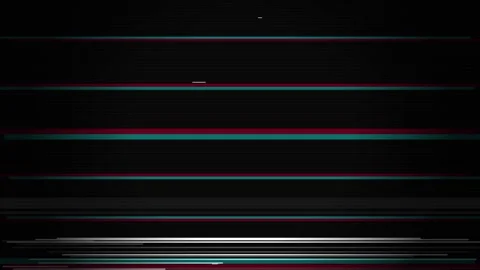 Pausing VHS Effect with Retro Analog Glitch and Static Noise Overlay Stock Footage 345658584