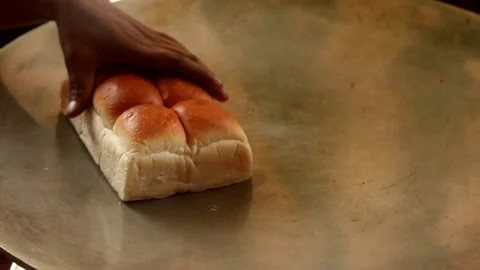 Pav Bhaji Stock Footage 133102829