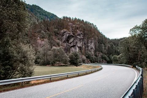 A paved road 스톡 사진