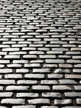 Paved road texture Stock Photos