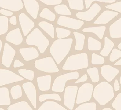 Paved Tile Stone Pavement Surface Seamless Pattern Stock Illustration