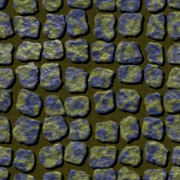 Pavement abstract seamless generated hires texture Illustrazione stock