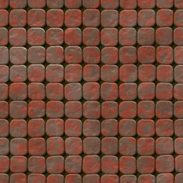 Pavement abstract seamless generated hires texture Illustrazione stock