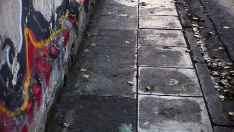 Pavement in Athens, Greece Video stock 146648619