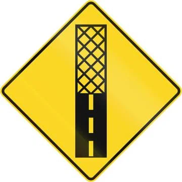 Pavement Changes in Canada Stock Illustration