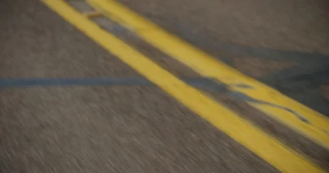 Pavement lines road lines Stock Footage 127131072