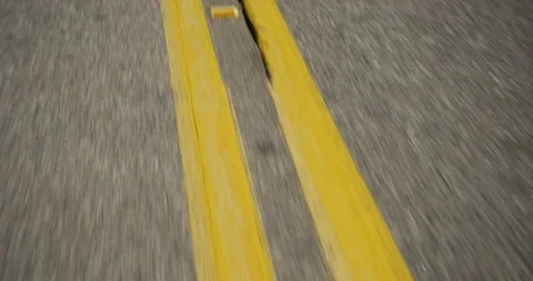 Pavement lines road lines Stock Footage 127131134