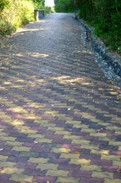 Pavement road Stock Photos