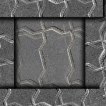 Pavement road stone background texture wallpaper Stock Illustration