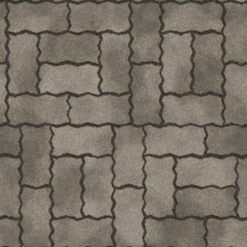 Pavement seamless generated texture Stock Illustration