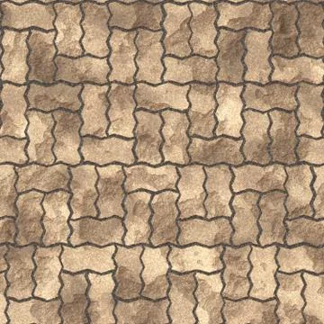 Pavement seamless generated texture 스톡 일러스트