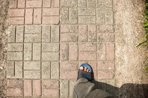 Pavement texture Stock Photos