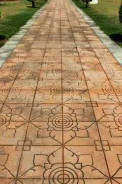Pavement tiles Stock Photos
