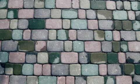 Pavement tiles Stock Photos