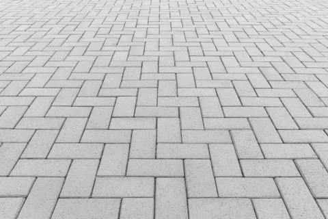 Paver block floor background Stock Photos