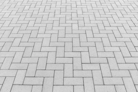 Paver block floor background Stock Photos
