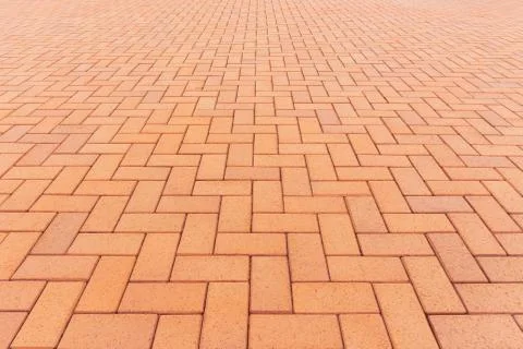 Paver block floor background Stock Photos